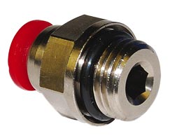 Conector recto rosca G1/4" tubo 10mm - Norgren