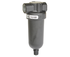 Filtro miniatura 1/4  vaso metálico - Norgren