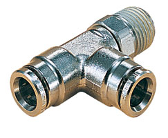 Conector  T  lateral rotable tubo 5/32  rosca 1/8  NPT - Norgren