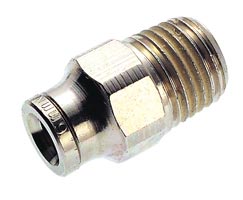 Conector recto tubo 8 mm rosca 3/8  bsp - Norgren