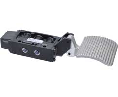 Válvula 5/2 3/8  pedal sencillo sin detén - Norgren