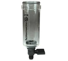 Vaso transparente dren manual linea 72 - Norgren