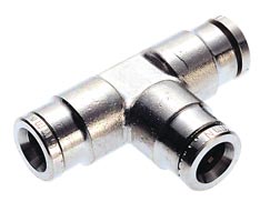 Conector T tubo a tubo 1/4  - Norgren
