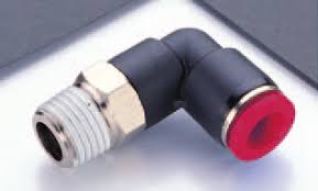 Codo 90° rotable tubo 1/4 rosca 1/4R - Norgren