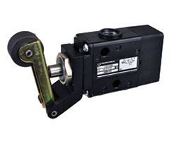 Válvula 3/2 1/4  NPT actuador rodillo bidireccional- Norgren