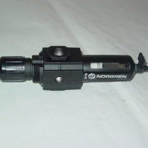 Filtro regulador 1/2  NPT dren manual vaso plástico y protector s/m - Norgren