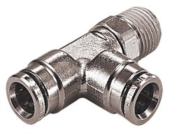 Conector  T  lateral rotable tubo 6 mm rosca 1/4  bsp - Norgren